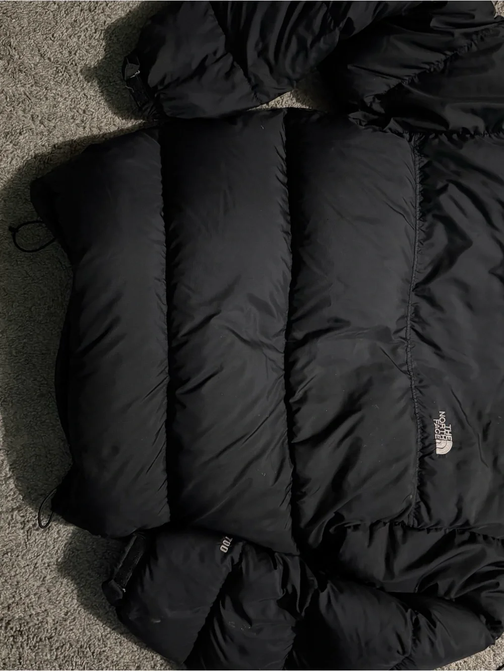 The North Face Men's Black Puffer Jacket - Down Insulated